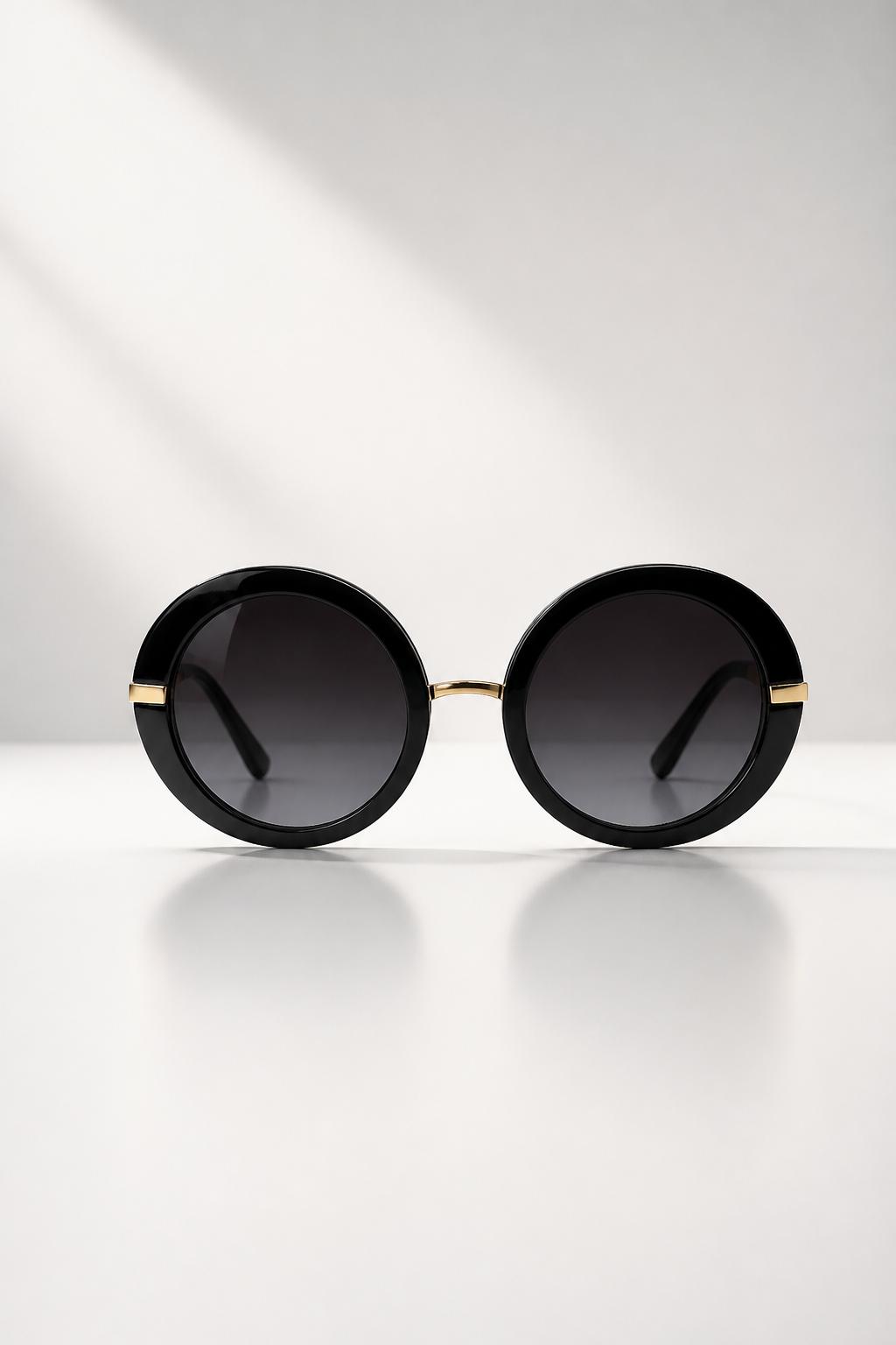 Dolce&Gabbana DG4393 – Armação Preta com Lente Cinzento Degradé (3246/8G) Tamanho 52