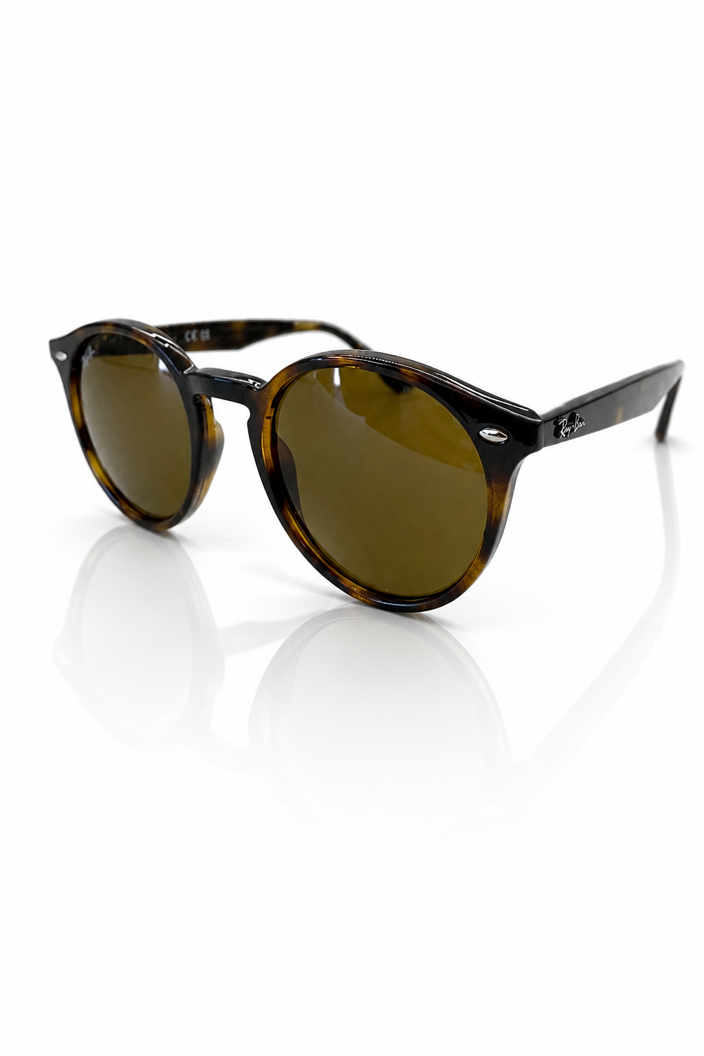 Ray-Ban RB2180 Armação na cor castanha tartaruga com Lente Castanha (710/73) Tamanho 49
