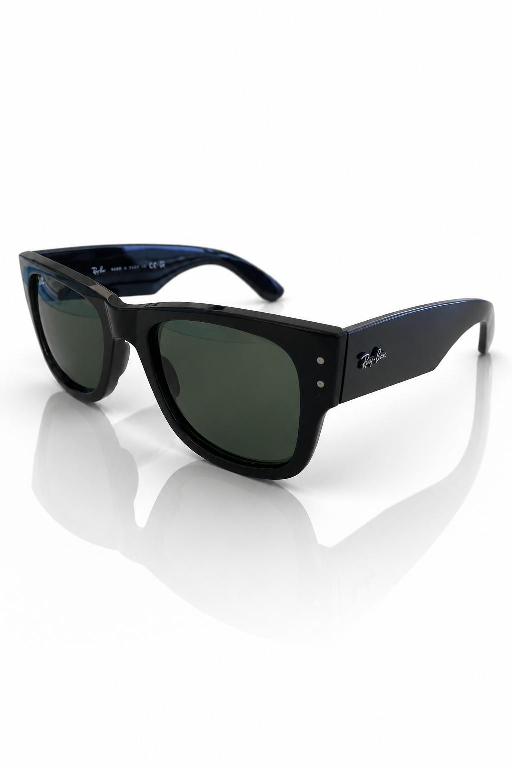 Ray-Ban RB0840S Armação em preto com Lente Verde (901/31) Tamanho 51